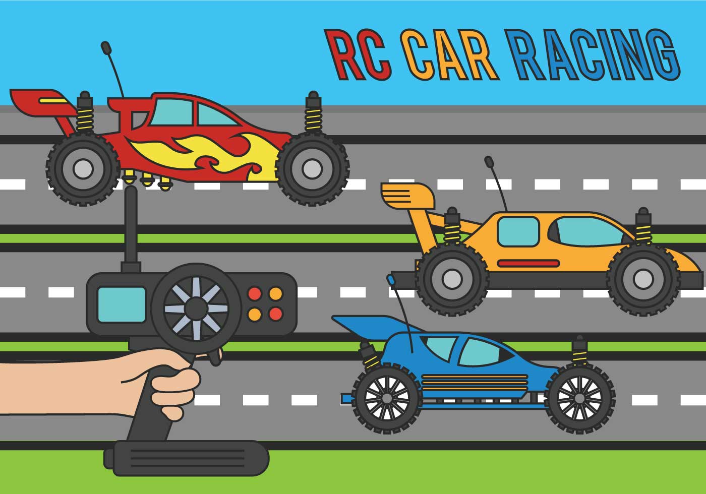 rc-car-vector-illustration